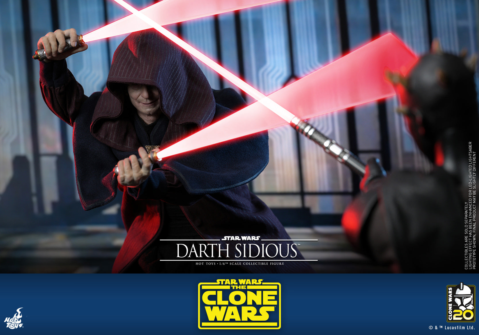 Darth Sidious: The Clone Wars: Star Wars: Hot Toys