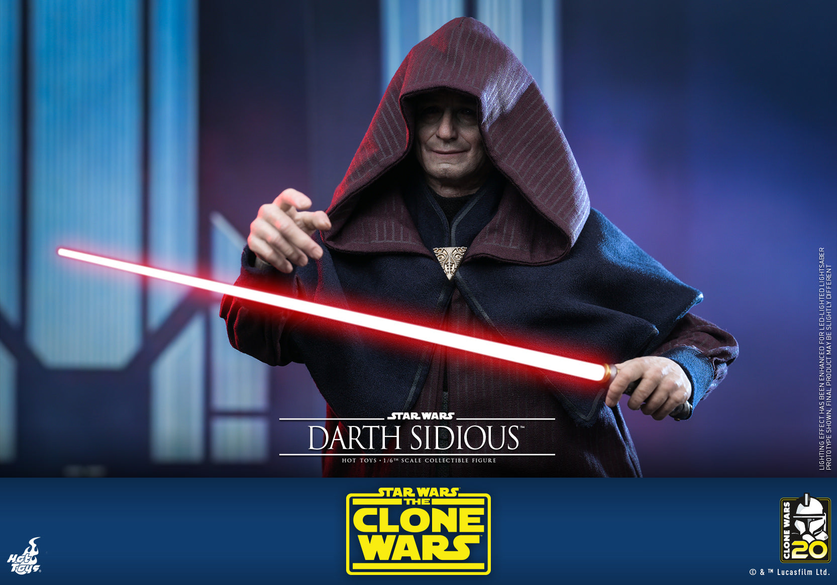 Darth Sidious: The Clone Wars: Star Wars: Hot Toys