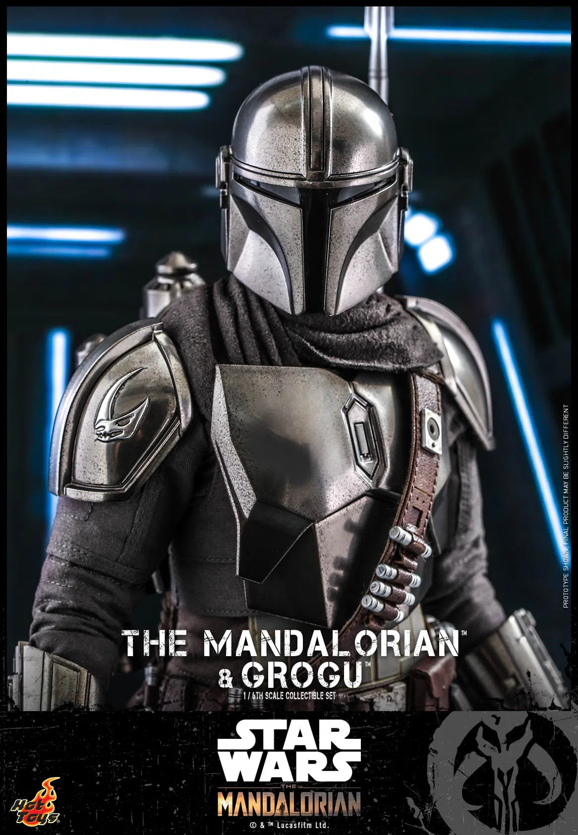 Mandalorian & Grogu Set: Standard: Star Wars: The Mandalorian: TMS051: Hot Toys