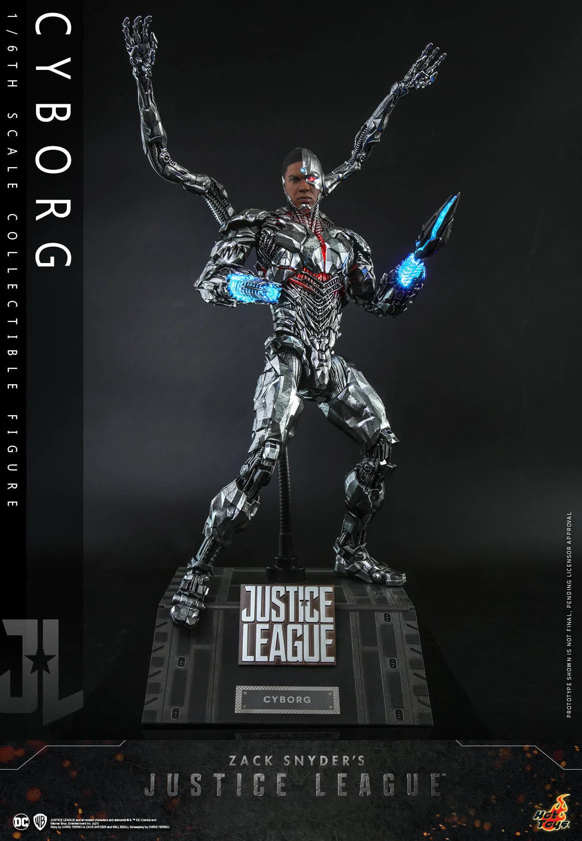 Cyborg: Zack Snyder's Justice League: DC Comics: TMS057: Hot Toys