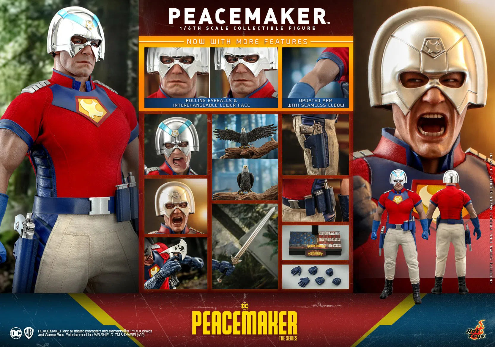 Peacemaker: The Series: DC Comics: TMS071: Hot Toys