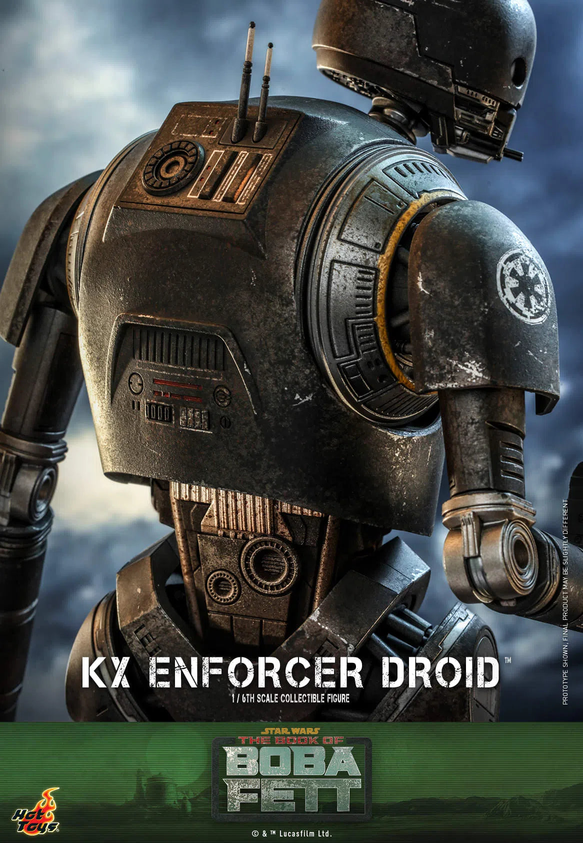 KX Enforcer Droid: Star Wars: The Book Of Boba Fett: TMS072: Hot Toys