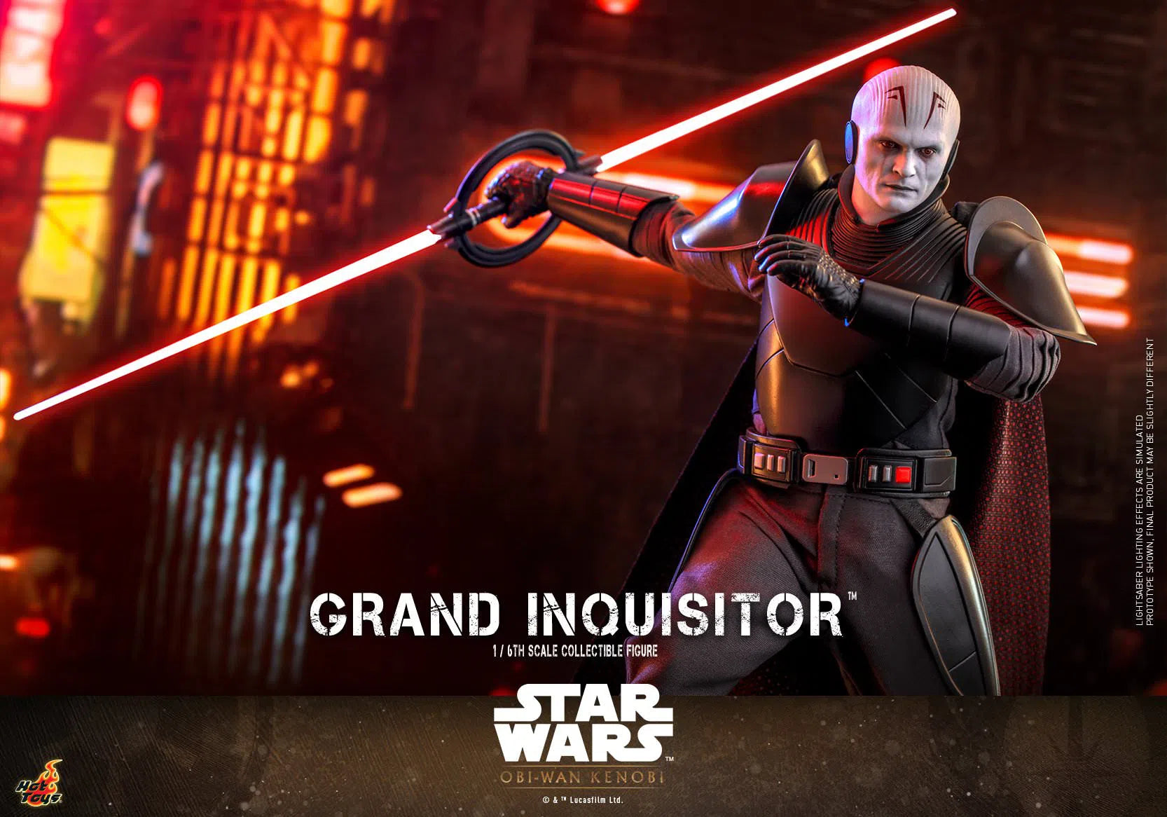 Grand Inquisitor: Star Wars: Obi-Wan Kenobi: Deluxe: Hot Toys
