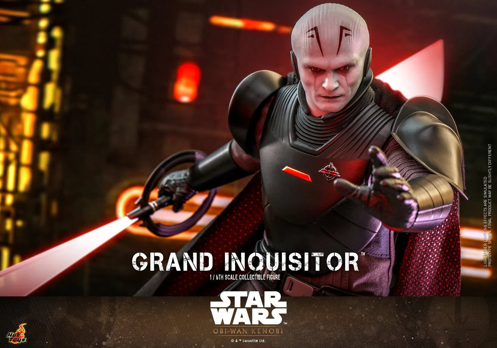 Grand Inquisitor: Star Wars: Obi-Wan Kenobi: Deluxe: Hot Toys