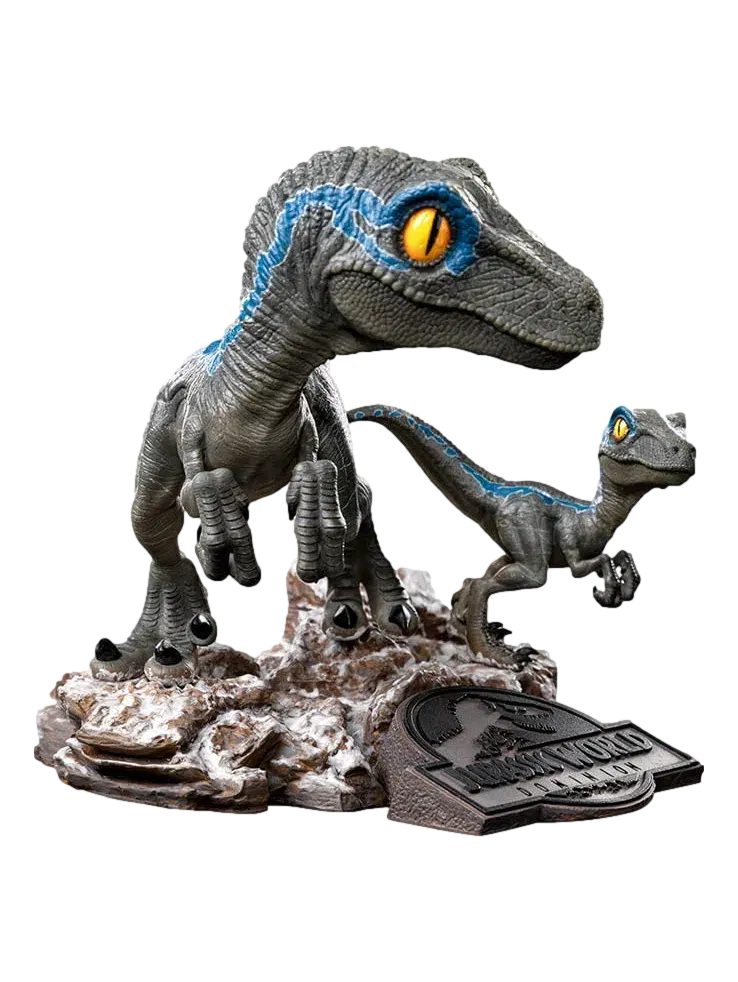 Blue & Beta: Jurassic World: Dominion:: MiniCo Statue