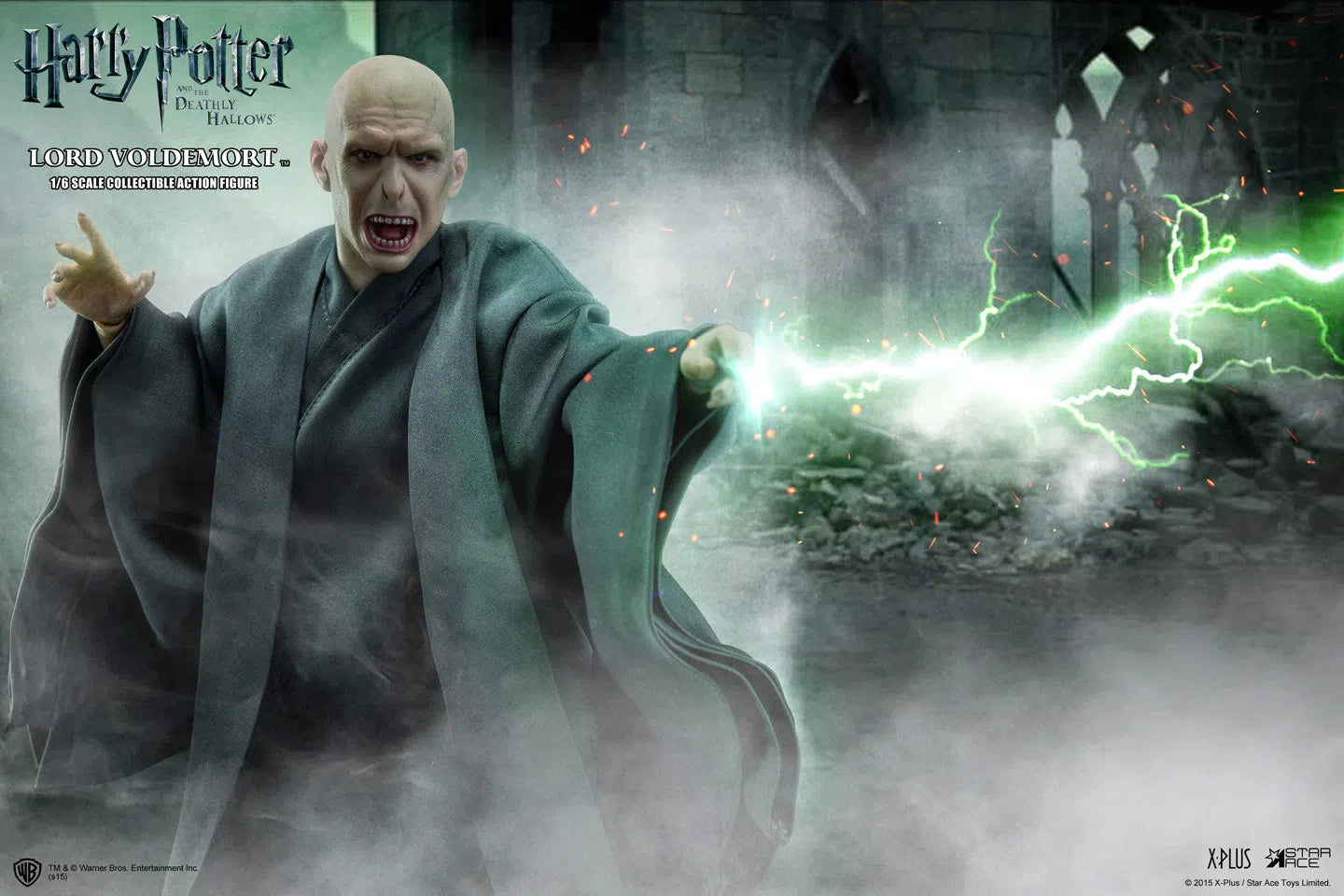 Harry Potter & The Deathly Hallows: Lord Voldemort: Sixth Scale Figure: Star Ace