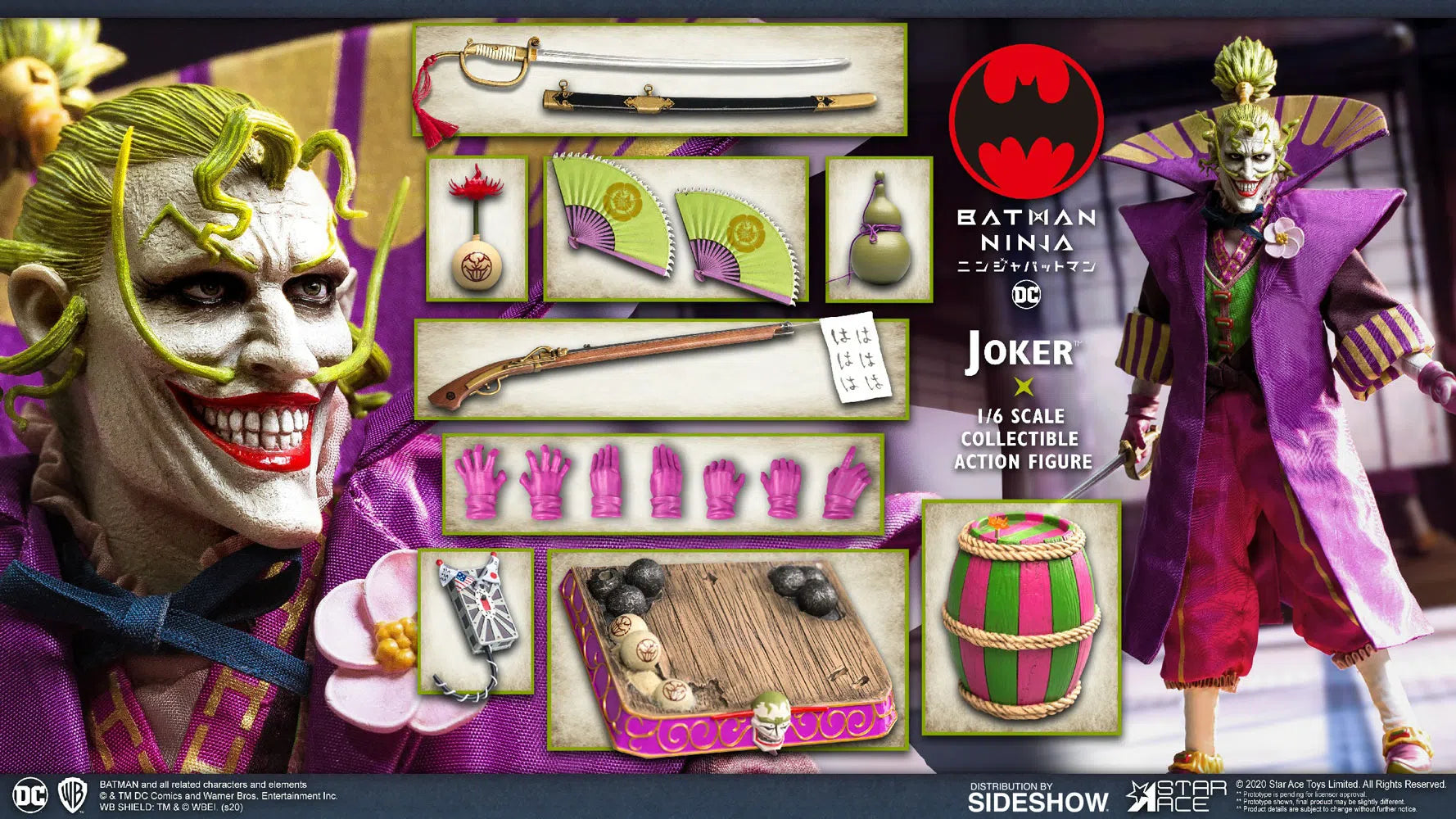 Batman Ninja: Lord Joker Deluxe: Sixth Scale: Star Ace
