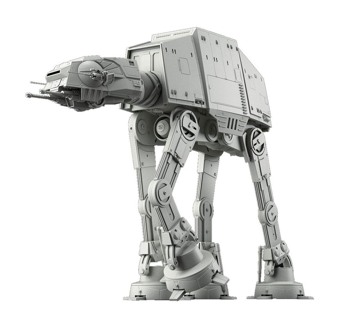 Star Wars Plastic Model Kit 1/144 AT-AT - Bandai Star Wars Model Kits