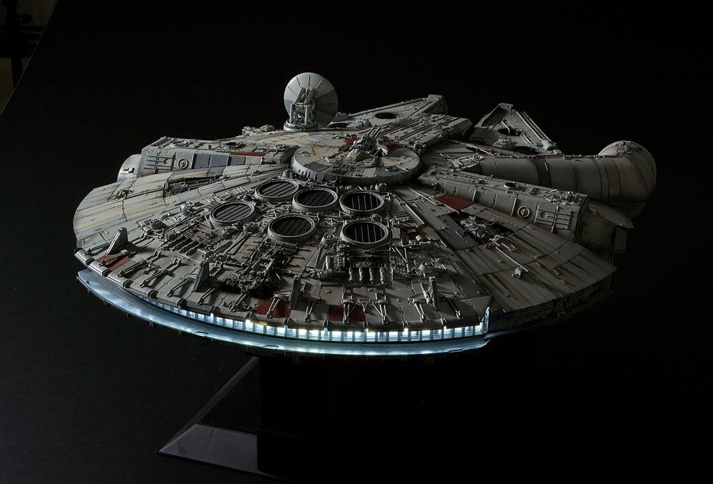 Star Wars Episode IV Perfect Grade Plastic Model Kit 1/72 Millennium Falcon 48 cm - Bandai Star Wars Model Kits