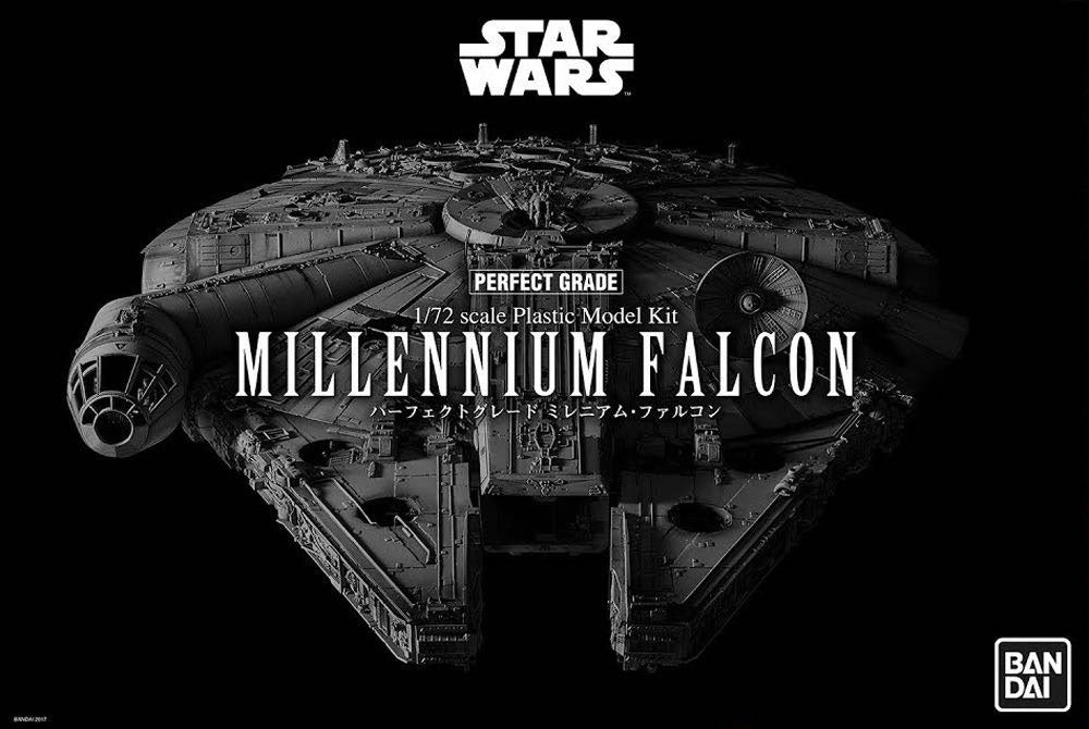 Star Wars Episode IV Perfect Grade Plastic Model Kit 1/72 Millennium Falcon 48 cm - Bandai Star Wars Model Kits