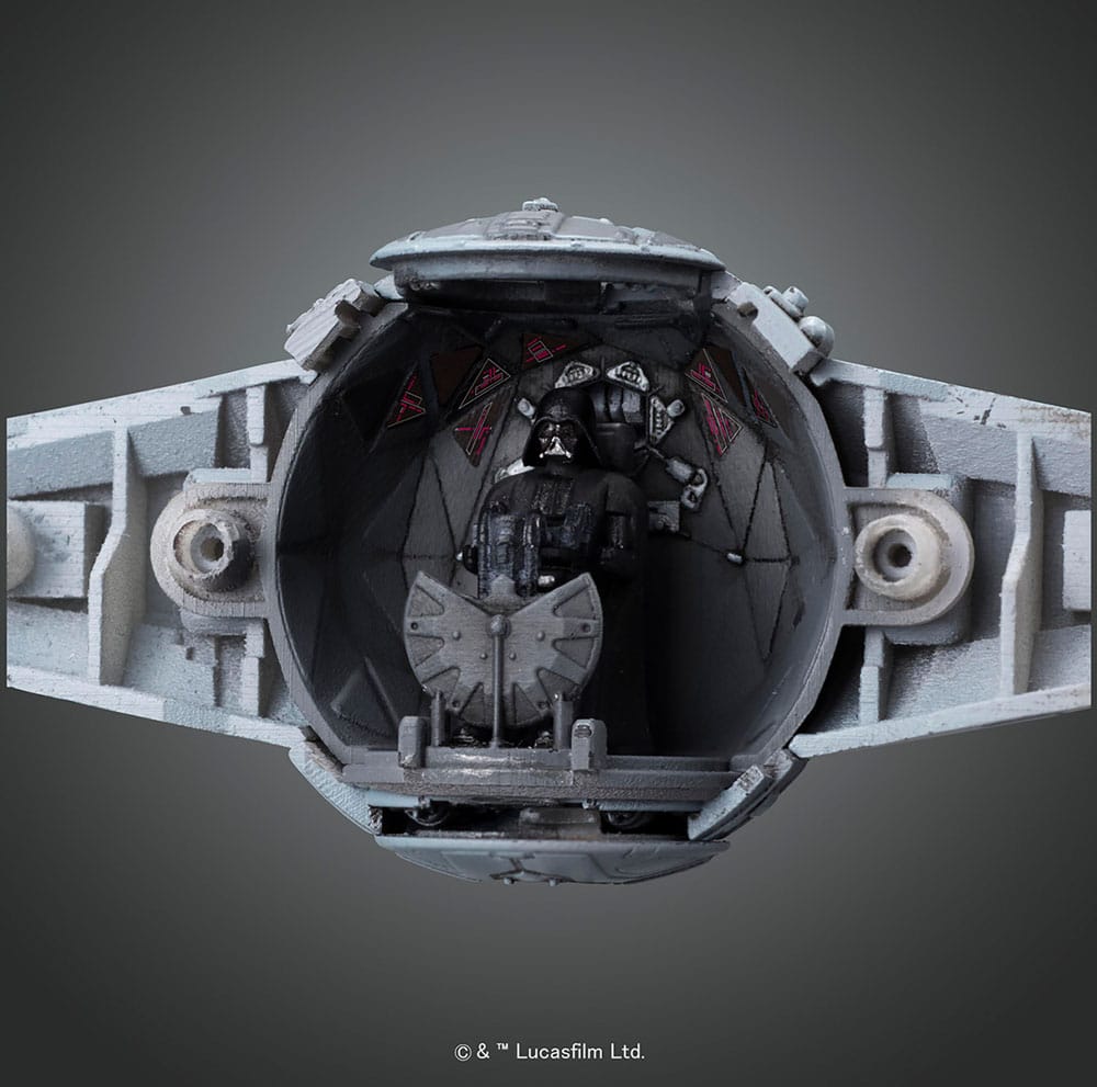 Star Wars Model Kit 1/72 TIE Advanced x1 - Bandai Star Wars Model Kits