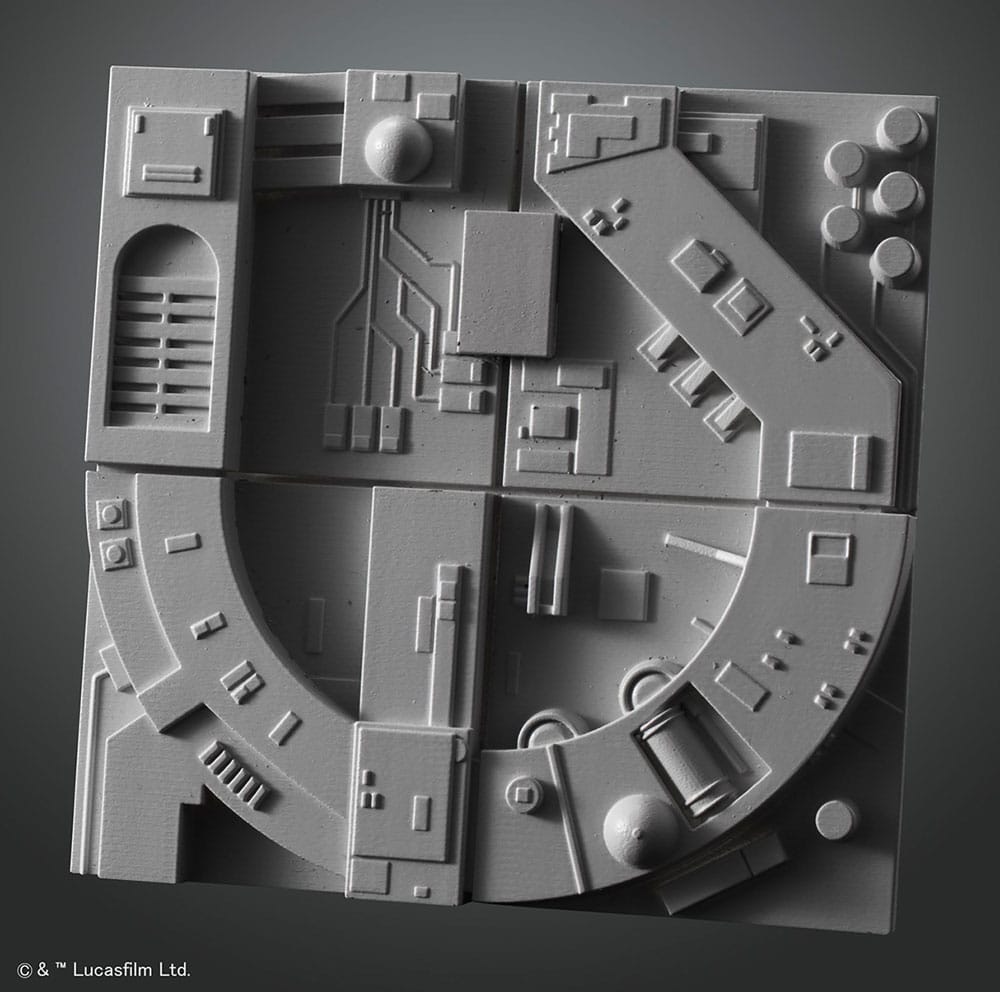 Star Wars Model Kit 1/72 TIE Advanced x1 - Bandai Star Wars Model Kits