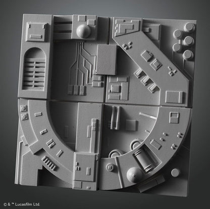Star Wars Model Kit 1/72 TIE Advanced x1 - Bandai Star Wars Model Kits