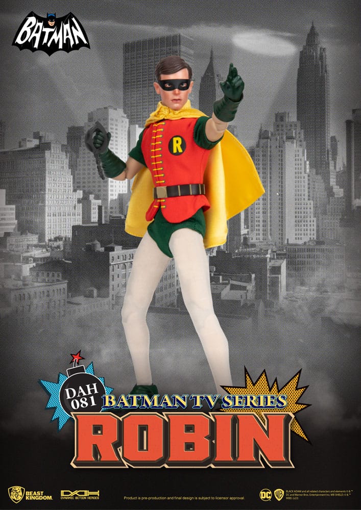 DC Comics Dynamic 8ction Heroes Action Figure 1/9 Batman TV Series Robin