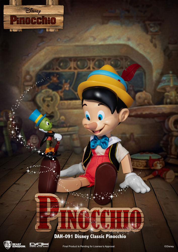 Disney Classic Dynamic 8ction Heroes Action Figure 1/9 Pinocchio