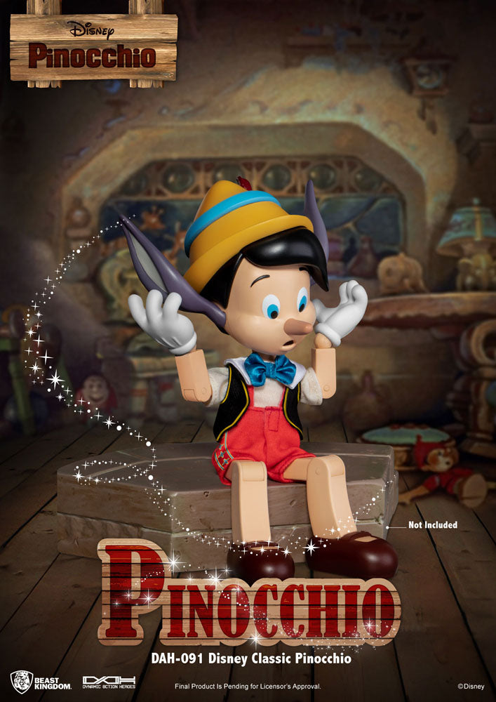 Disney Classic Dynamic 8ction Heroes Action Figure 1/9 Pinocchio