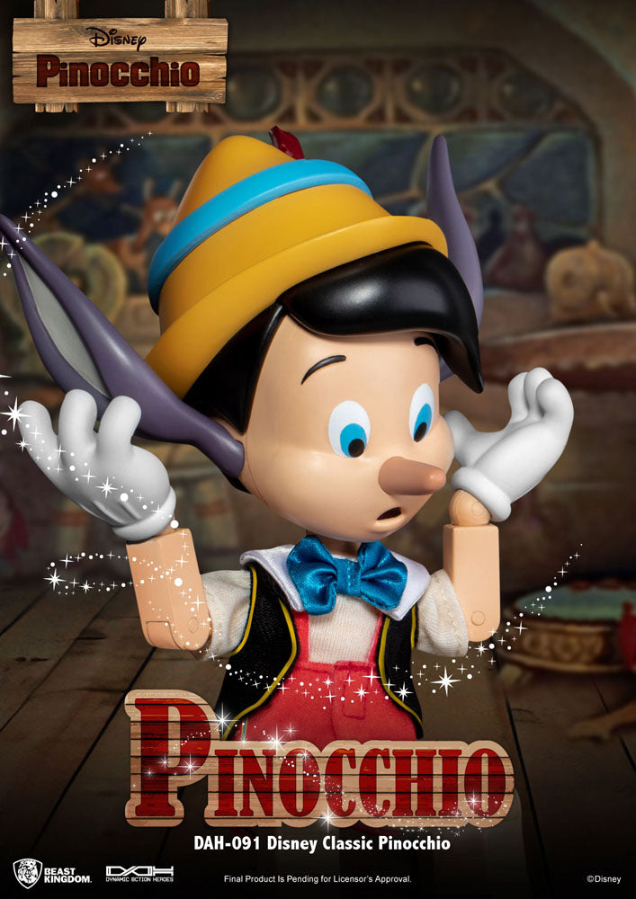 Disney Classic Dynamic 8ction Heroes Action Figure 1/9 Pinocchio