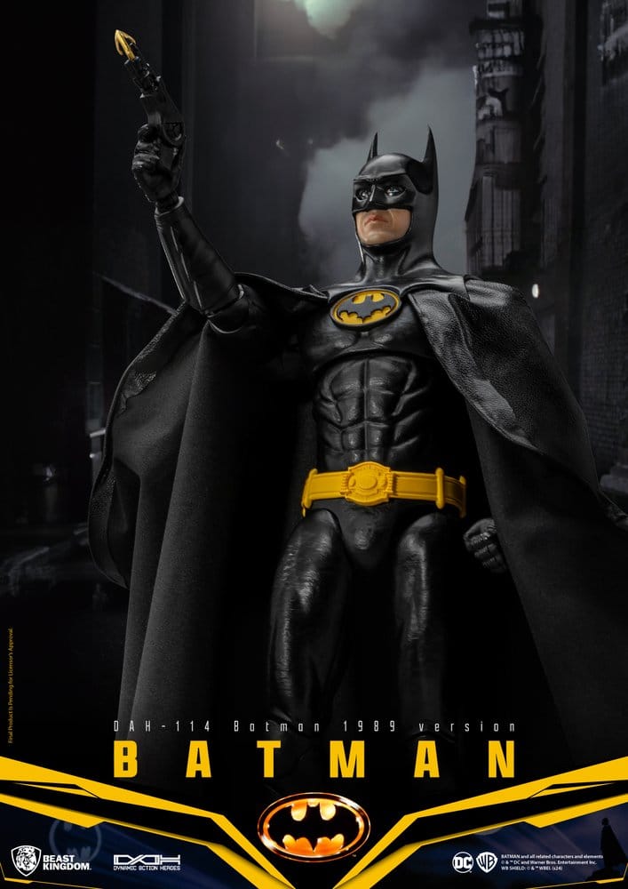 DC Comics Dynamic 8ction Heroes Action Figure Batman 1989 Standard Version