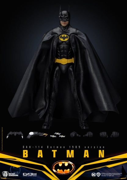 DC Comics Dynamic 8ction Heroes Action Figure Batman 1989 Standard Version - Beast Kingdom Toys Action Figures