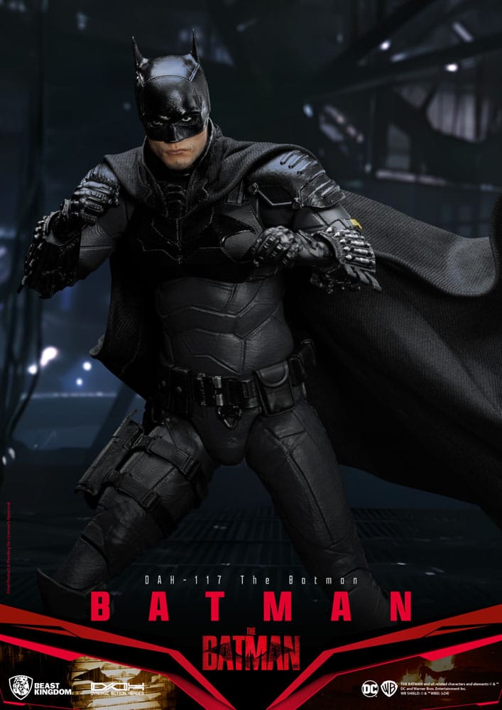 DC Comics Dynamic 8ction Heroes Action Figure 1/9 Batman (The Batman) 21 cm - Beast Kingdom Toys Action Figures