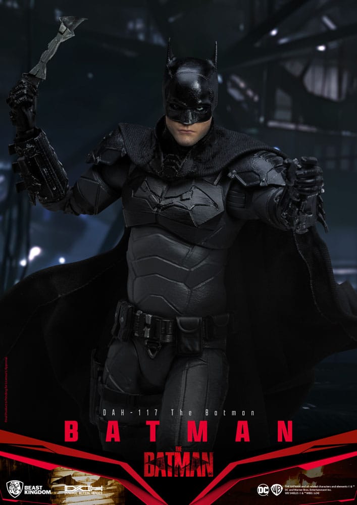DC Comics Dynamic 8ction Heroes Action Figure 1/9 Batman (The Batman) 21 cm - Beast Kingdom Toys Action Figures