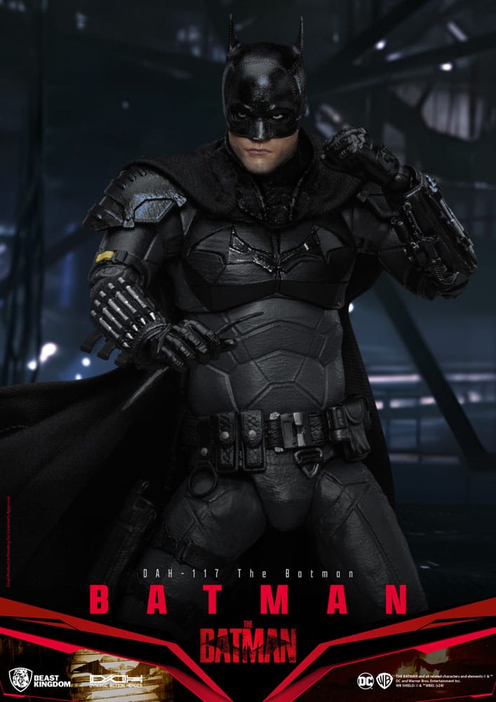 DC Comics Dynamic 8ction Heroes Action Figure 1/9 Batman (The Batman) 21 cm - Beast Kingdom Toys Action Figures