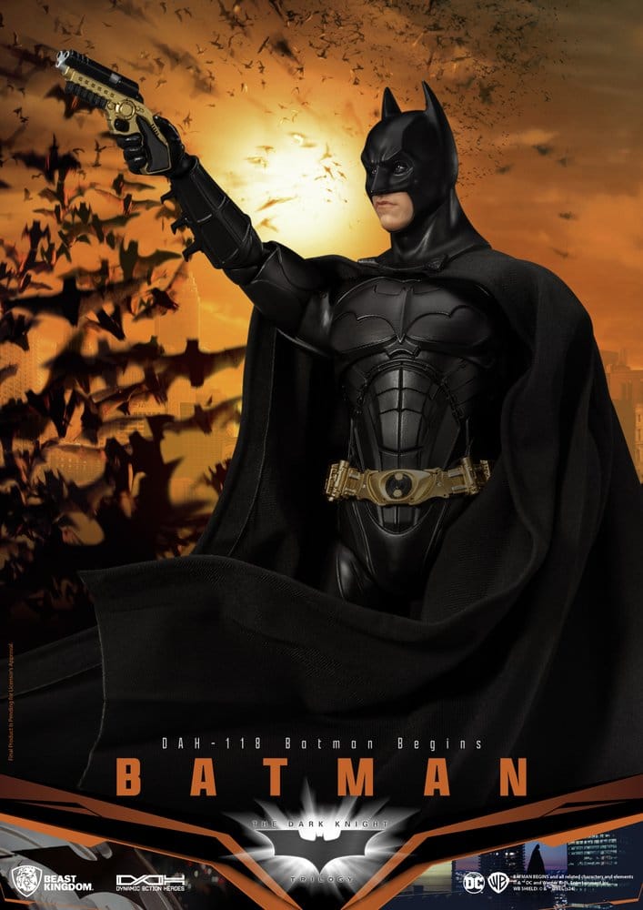 DC Comics Dynamic 8ction Heroes Action Figure Batman (Batman Begins)