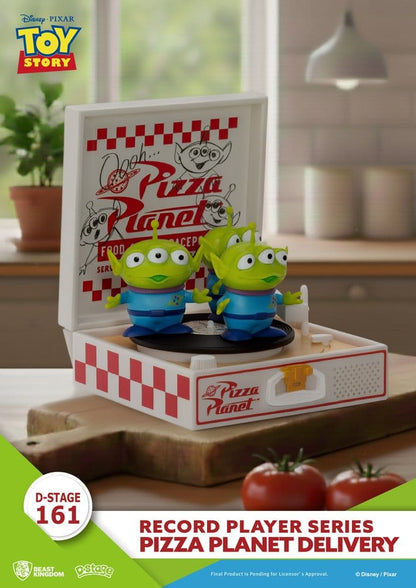 Toy Story Record Player Series PVC figure Pizza Planet Delivery