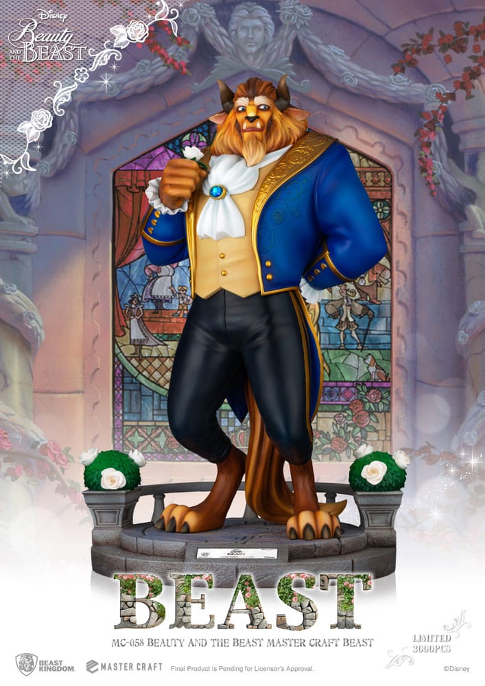 Disney Master Craft Statue Beauty and the Beast Beast