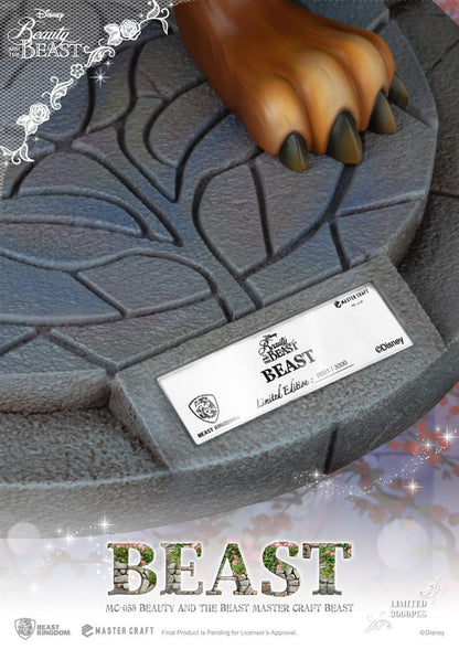 Disney Master Craft Statue Beauty and the Beast Beast