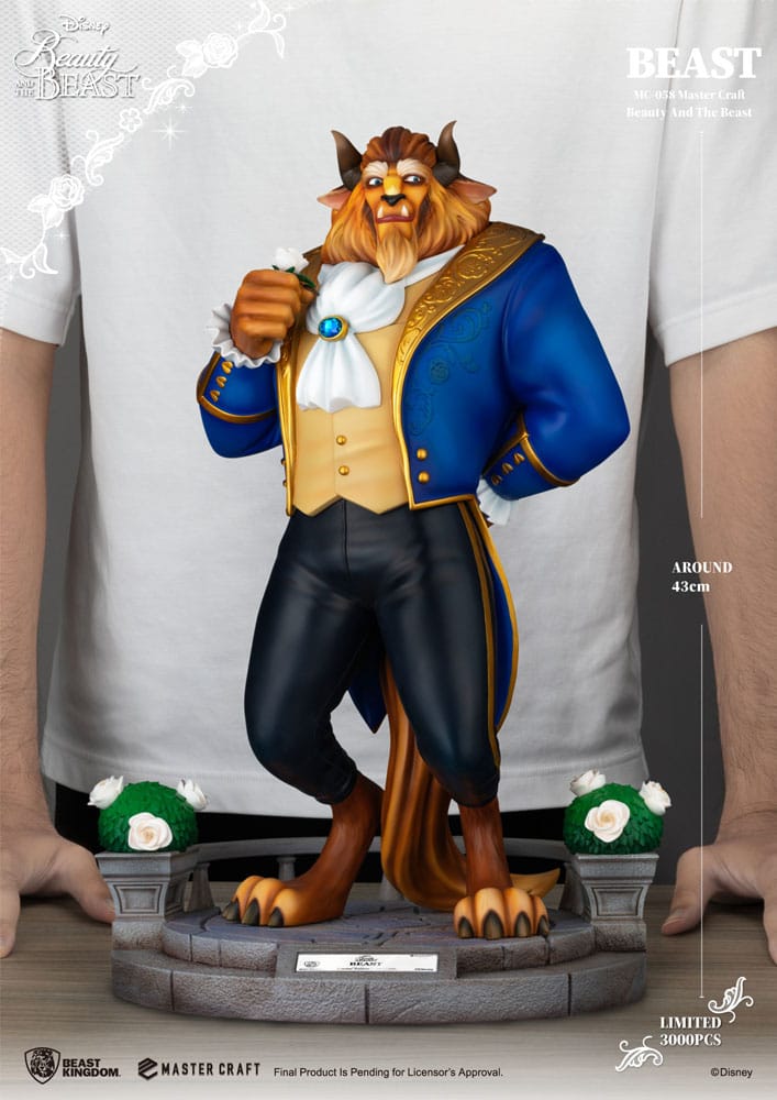 Disney Master Craft Statue Beauty and the Beast Beast