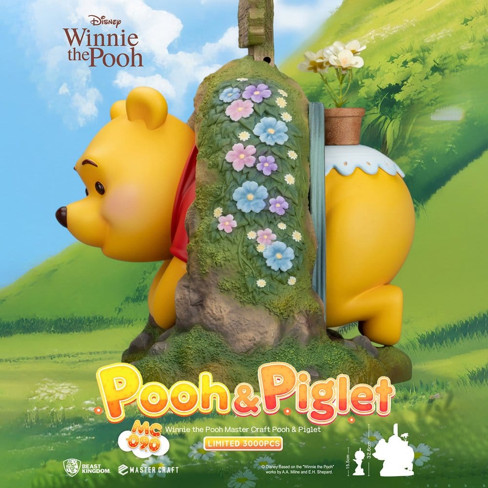 Disney Master Craft Statue Pooh & Piglet 33 cm - Beast Kingdom Toys Statues