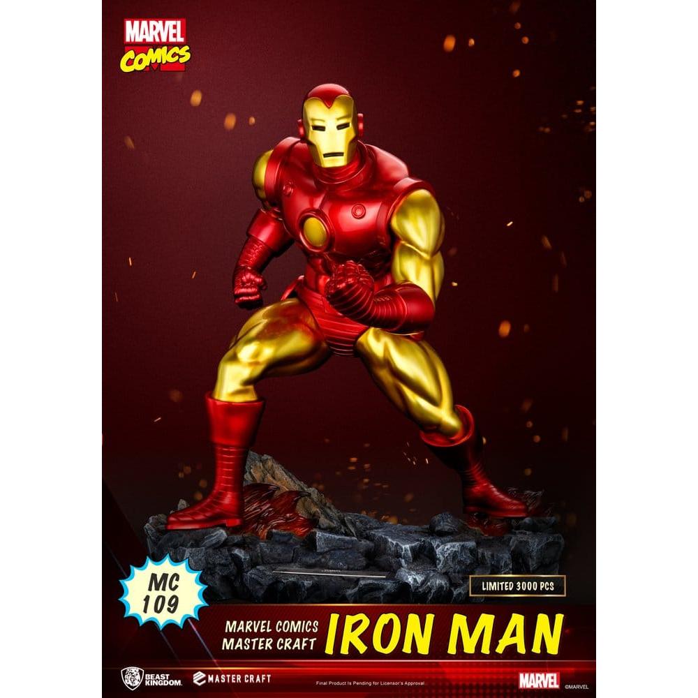 Marvel Comics Master Craft Statue Iron Man 29 cm - Beast Kingdom Toys Statues