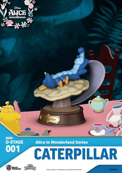 Alice in Wonderland Mini Diorama Stage Statues 6-pack - Beast Kingdom Toys Mini Figures
