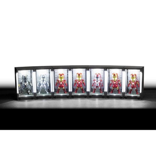 Marvel Mini Egg Mini Figures Iron Man Hall of Armor Blind Box Assortment Box Qty 6 8 cm - Beast Kingdom Toys Blind Boxes