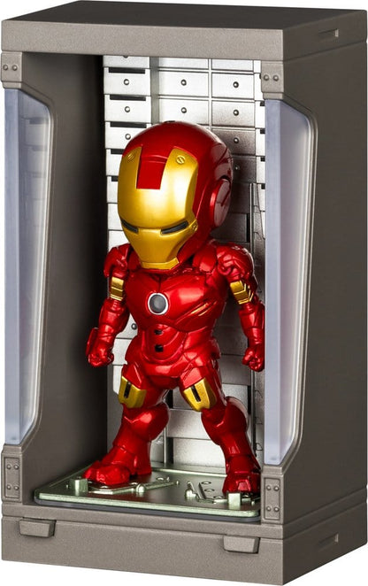Marvel Mini Egg Mini Figures Iron Man Hall of Armor Blind Box Assortment Box Qty 6 8 cm - Beast Kingdom Toys Mini Figures, Blind Boxes