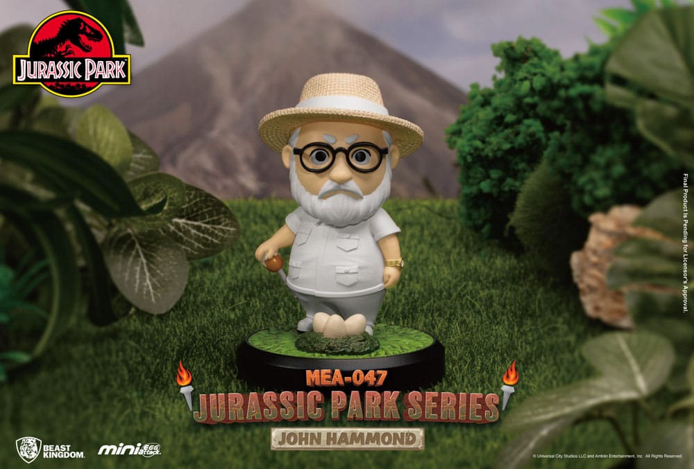 Jurassic Park Mini Egg Attack Figures Jurassic Park Series Set - Beast Kingdom Toys Mini Figures