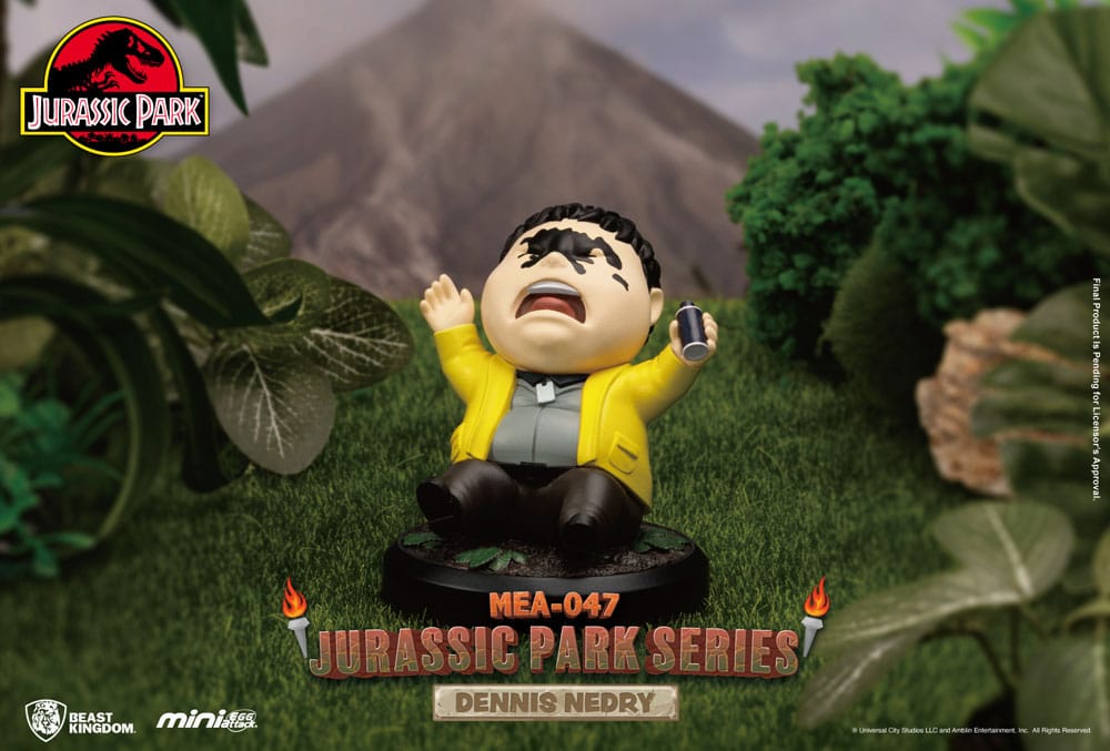 Jurassic Park Mini Egg Attack Figures Jurassic Park Series Set - Beast Kingdom Toys Mini Figures