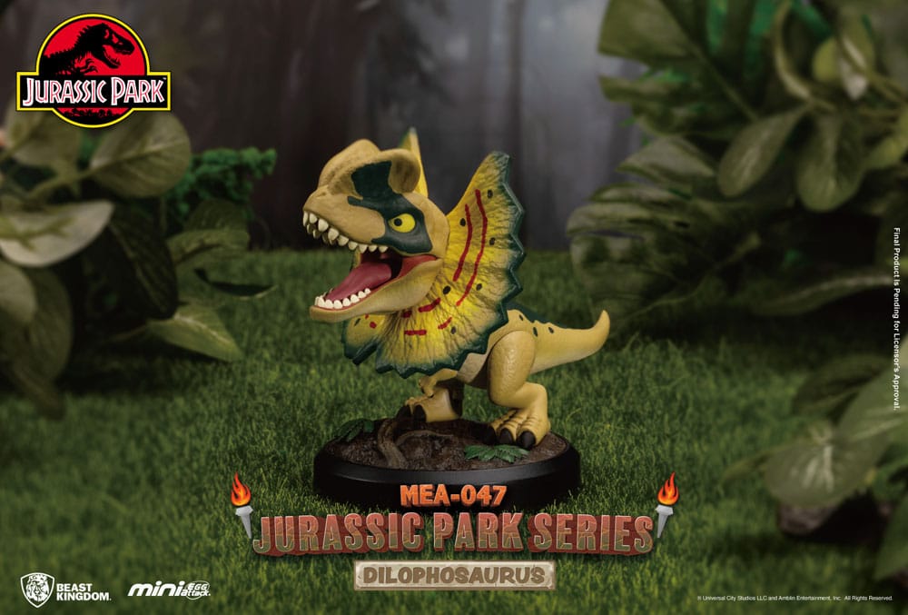 Jurassic Park Mini Egg Attack Figures Jurassic Park Series Set - Beast Kingdom Toys Mini Figures