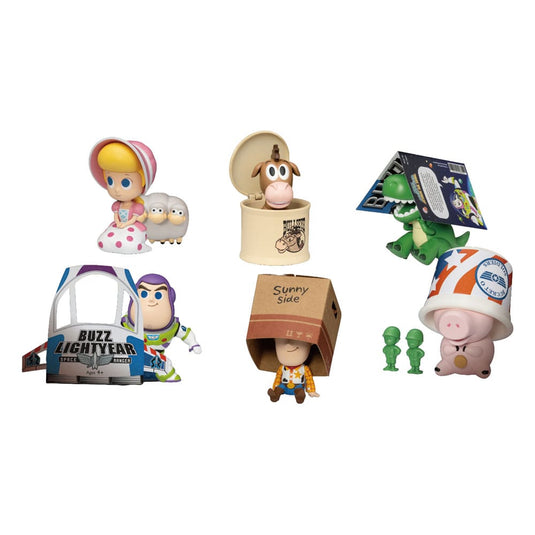Toy Story Mini Egg Attack Blind Box Figures Hide and Seek Series 8 cm Assortment Box Qty 6 - Beast Kingdom Toys Blind Boxes