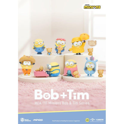 Minions Mini Egg Attack Blind Box Figures Minions bob & tim series Assortment Box Qty 6 - Beast Kingdom Toys Blind Boxes, Mini Figures & Capsule Toys