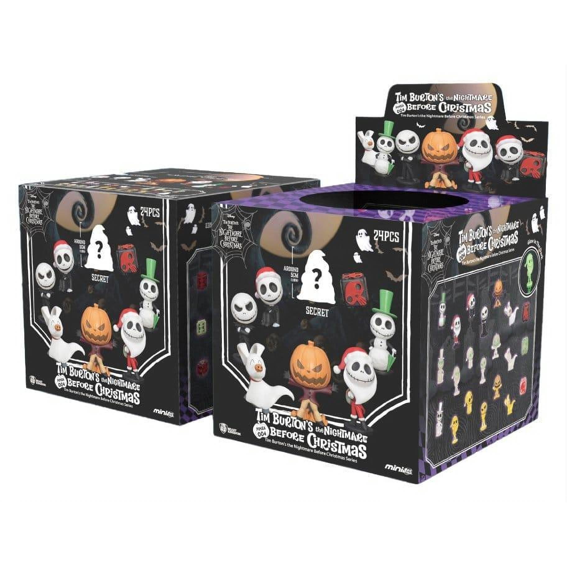 The Nightmare Before Christmas Mini Figures Assortment Box Qty 24 - Beast Kingdom Toys Mini Figures