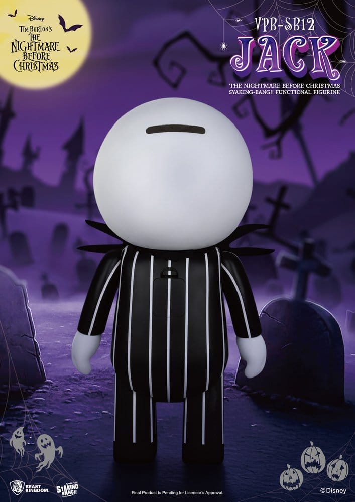 The Nightmare Before Christmas syaking-bang Figure Bank Jack 47 cm - Beast Kingdom Toys Piggy Banks