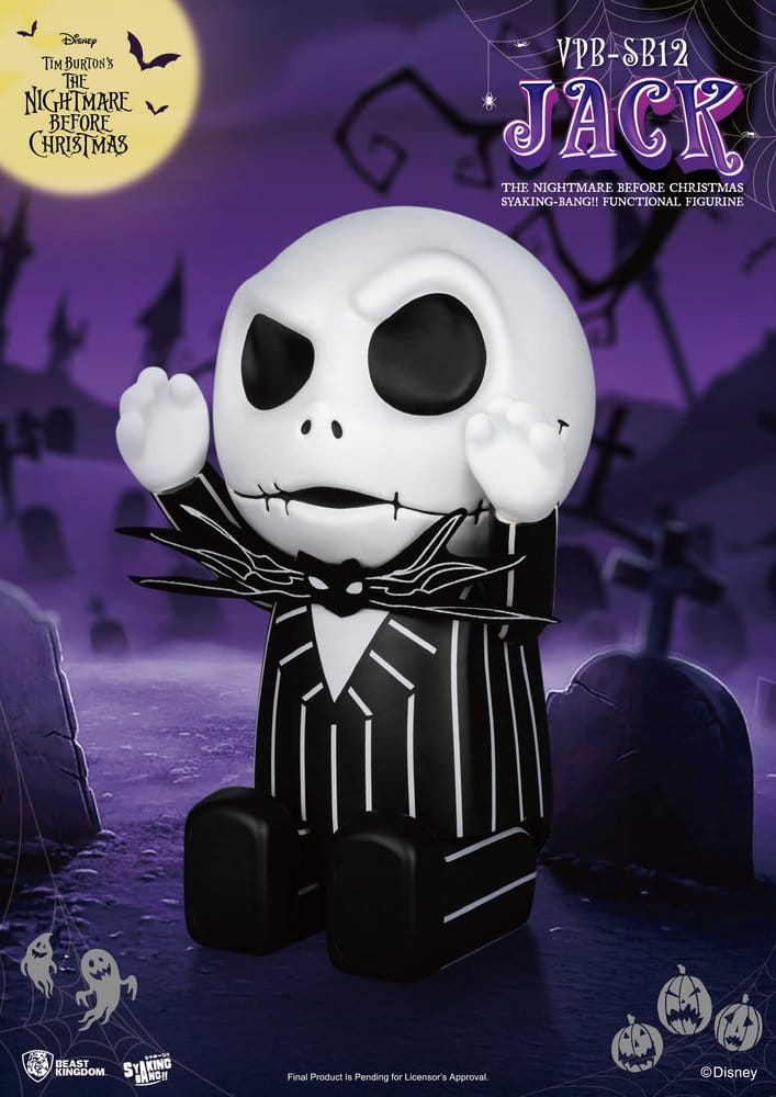 The Nightmare Before Christmas syaking-bang Figure Bank Jack 47 cm - Beast Kingdom Toys Piggy Banks
