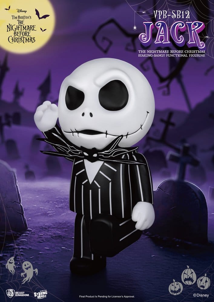The Nightmare Before Christmas syaking-bang Figure Bank Jack 47 cm - Beast Kingdom Toys Piggy Banks