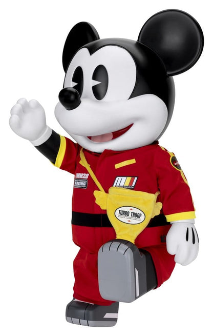 Mickey and Friends Vinyl Bank SYAKING-BANG!! Functional Figurine Race Car Micky 48 cm - Beast Kingdom Toys Banks