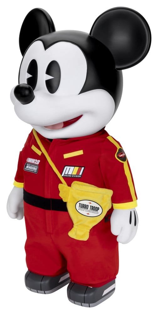 Mickey and Friends Vinyl Bank SYAKING-BANG!! Functional Figurine Race Car Micky 48 cm - Beast Kingdom Toys Banks