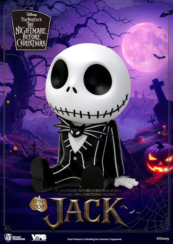 The Nightmare Before Christmas Palm Size Figure Bank Jack 12 cm - Beast Kingdom Toys Piggy Banks