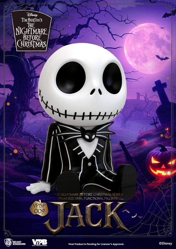 The Nightmare Before Christmas Palm Size Figure Bank Jack 12 cm - Beast Kingdom Toys Piggy Banks