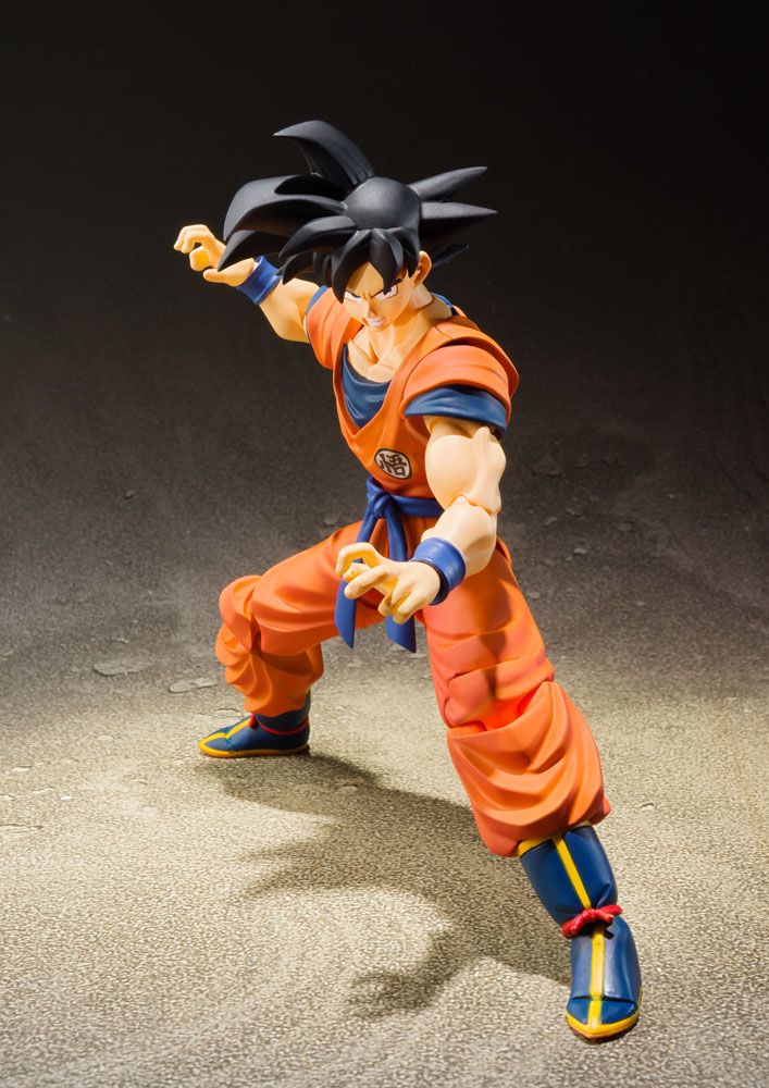 Dragon Ball Z S.H. Figuarts Action Figure Son Goku (A Saiyan Raised On Earth) 14 cm - Bandai Tamashii Nations Action figures